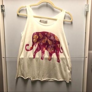 Thailand elephant tank. One size.